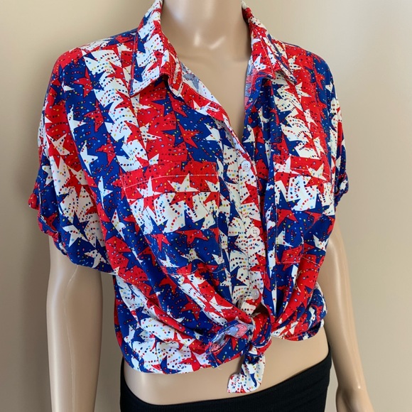 Lularoe Amy Button Up Dolman Top Small - Picture 7 of 8